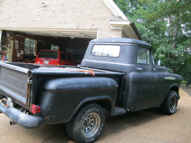 1956 Black Chevrolet Other Pickups