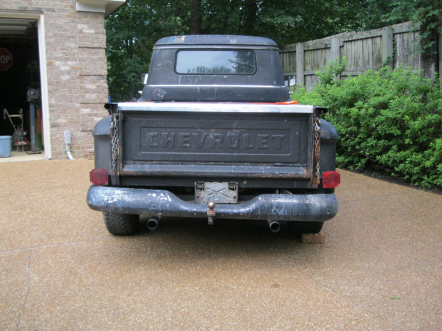 1956 Black Chevrolet Other Pickups
