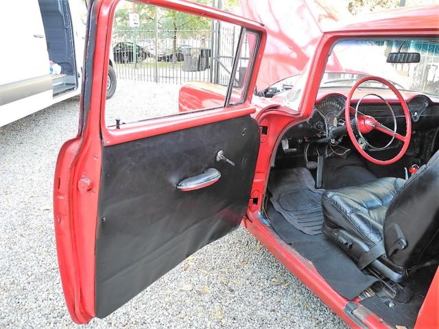 1956 Red Chevrolet Bel Air/150/210 Coupe