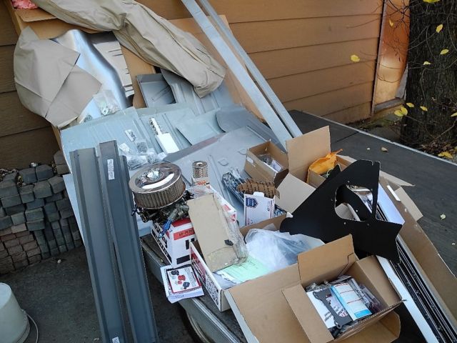 1956 Red Chevrolet Bel Air/150/210 Coupe