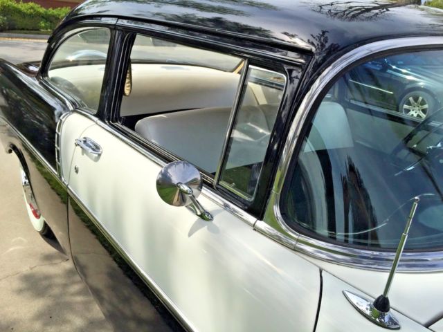 1956 Black/White Chevrolet Bel Air/150/210 Coupe