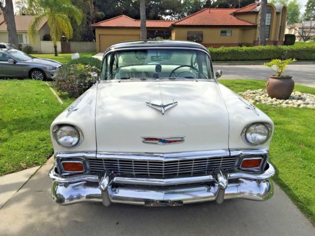 1956 Black/White Chevrolet Bel Air/150/210 Coupe