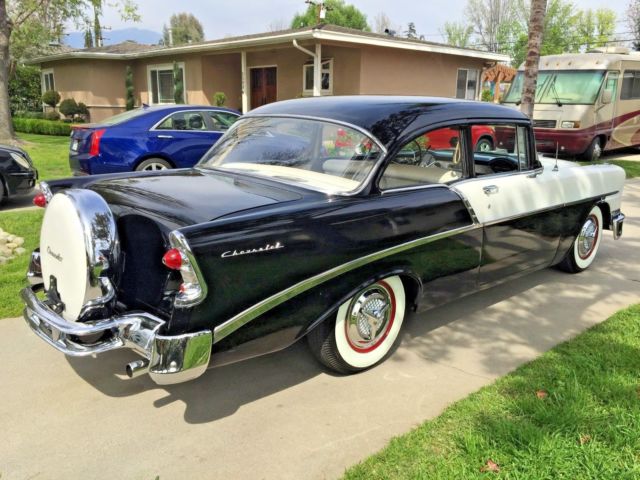1956 Black/White Chevrolet Bel Air/150/210 Coupe