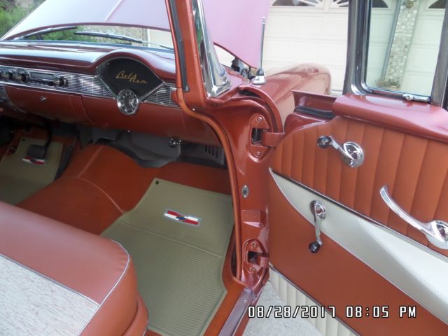 1956 Gold Chevrolet Bel Air/150/210 Coupe