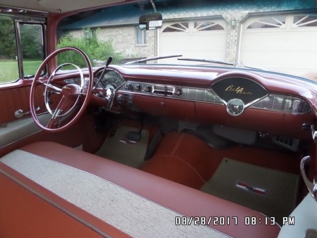 1956 Gold Chevrolet Bel Air/150/210 Coupe