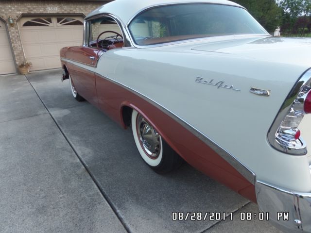1956 Gold Chevrolet Bel Air/150/210 Coupe