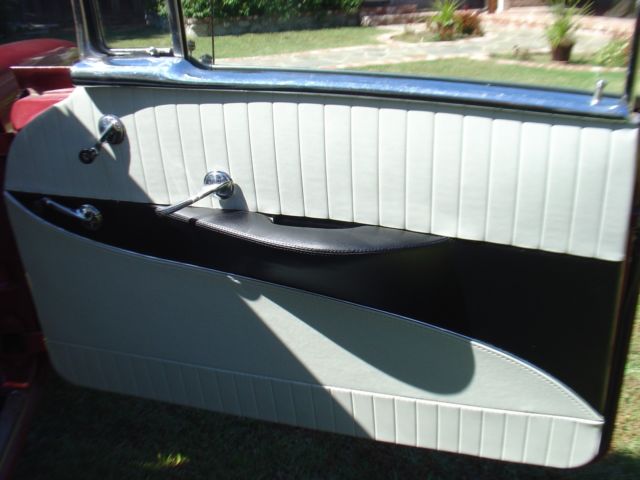 1956 Red Chevrolet Bel Air/150/210 Coupe