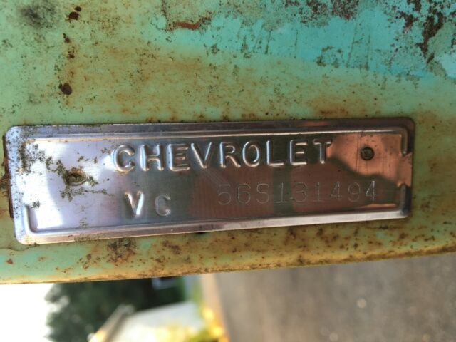 1956 Blue Chevrolet Bel Air/150/210 Convertible