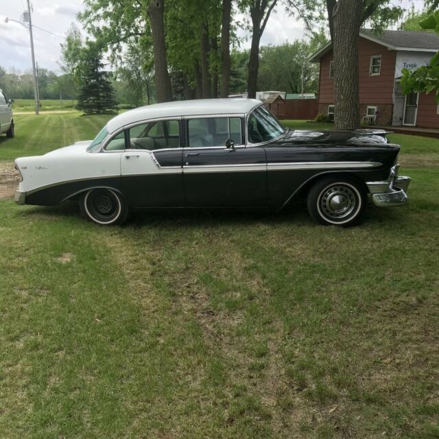1956 687A onyx black Chevrolet Bel Air/150/210 Sedan