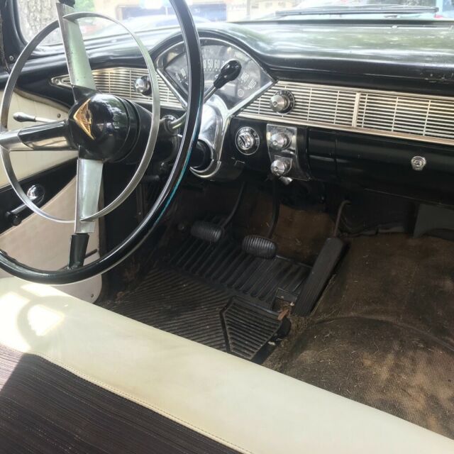 1956 687A onyx black Chevrolet Bel Air/150/210 Sedan