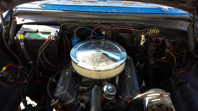 1956 Blue Chevrolet Bel Air/150/210 Coupe