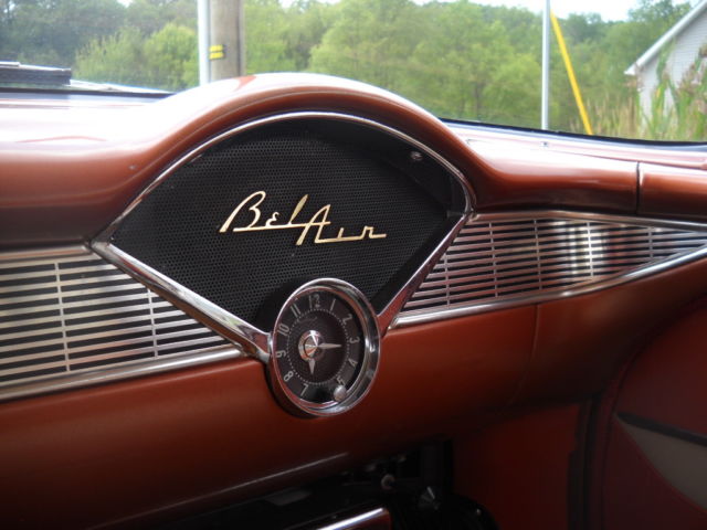 1956 Sierra Gold/Adobe Beige Chevrolet Bel Air/150/210 2 Door Sedan