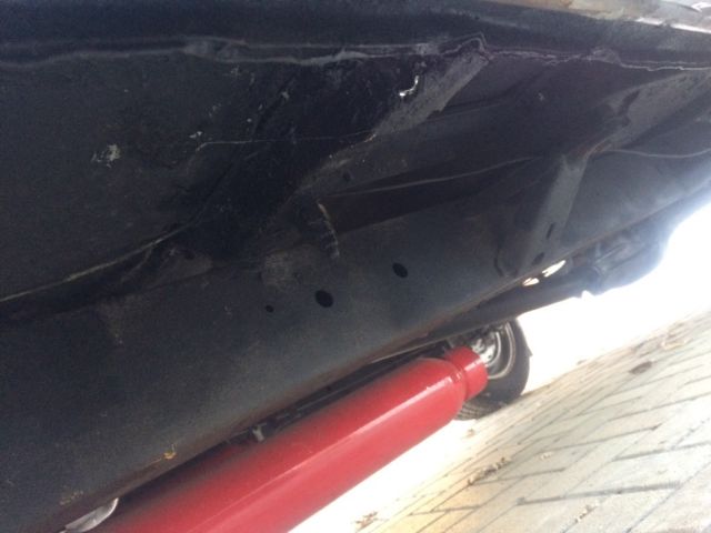 1956 Black and Yellow Chevrolet Bel Air/150/210 Sedan