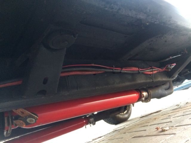 1956 Black and Yellow Chevrolet Bel Air/150/210 Sedan