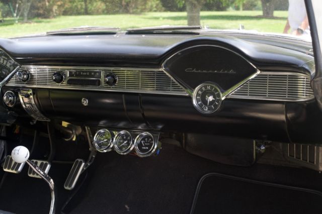 1956 Diamond Pearl White 3 Stage Chevrolet Bel Air/150/210 2 Door Sedan