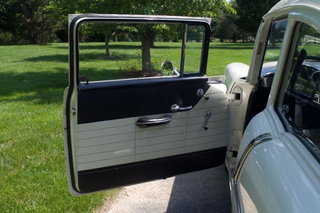 1956 Diamond Pearl White 3 Stage Chevrolet Bel Air/150/210 2 Door Sedan