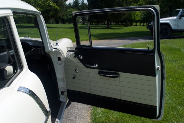 1956 Diamond Pearl White 3 Stage Chevrolet Bel Air/150/210 2 Door Sedan