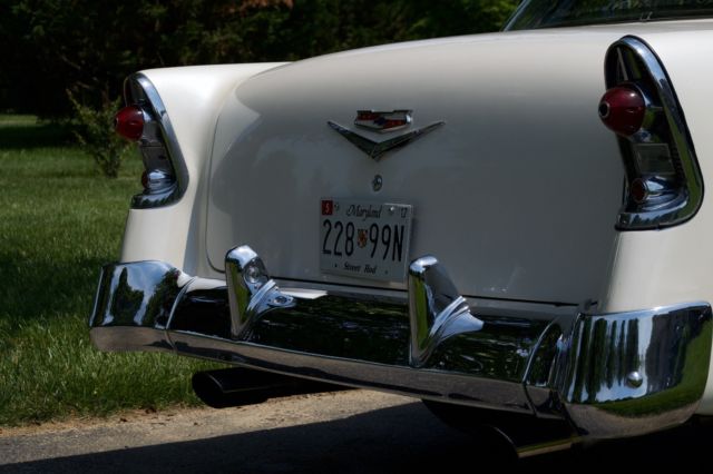 1956 Diamond Pearl White 3 Stage Chevrolet Bel Air/150/210 2 Door Sedan