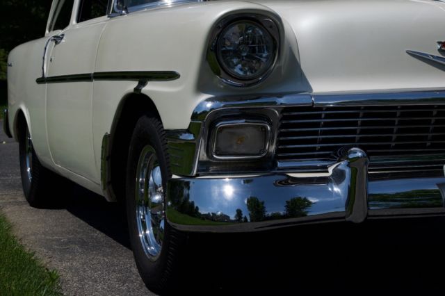 1956 Diamond Pearl White 3 Stage Chevrolet Bel Air/150/210 2 Door Sedan