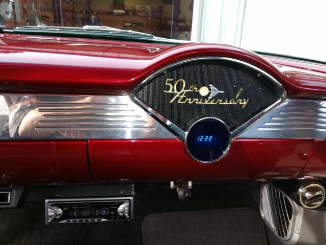 1956 Fire Metallic  Red Chevrolet Bel Air/150/210 Coupe