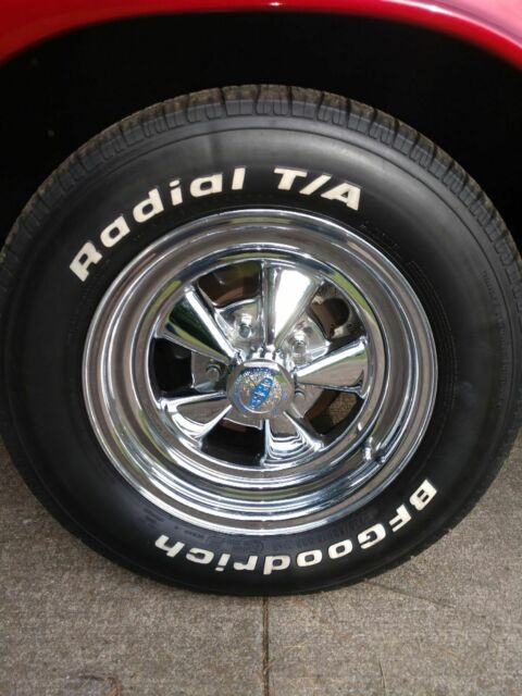 1956 Fire Metallic  Red Chevrolet Bel Air/150/210 Coupe