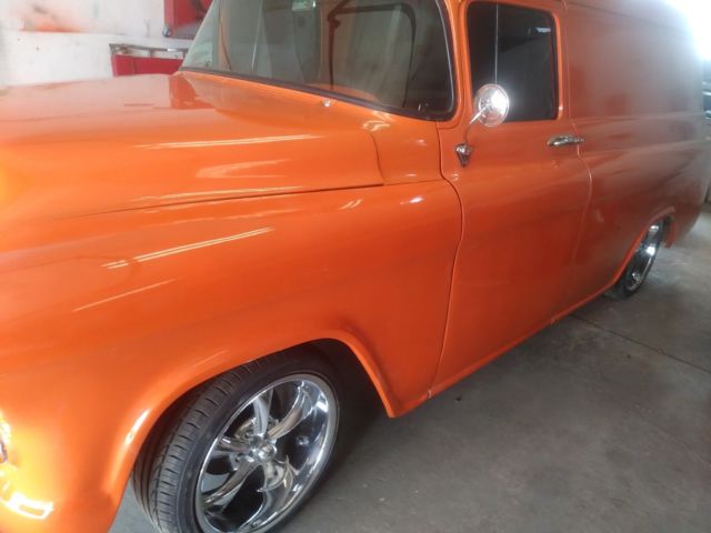 1956 Orange Chevrolet Other Pickups panel
