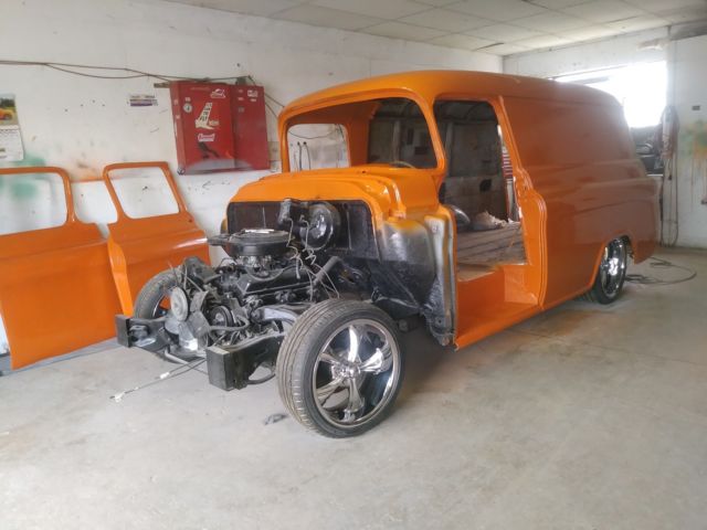 1956 Orange Chevrolet Other Pickups panel