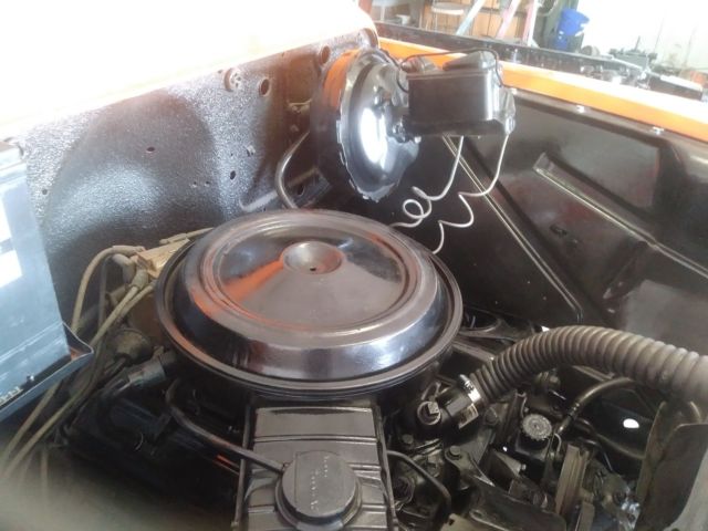 1956 Orange Chevrolet Other Pickups panel