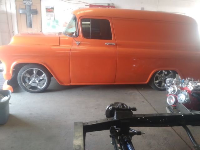 1956 Orange Chevrolet Other Pickups panel