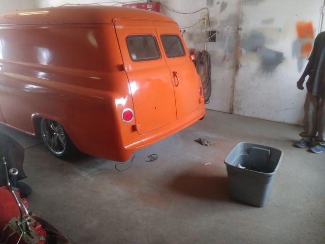 1956 Orange Chevrolet Other Pickups panel