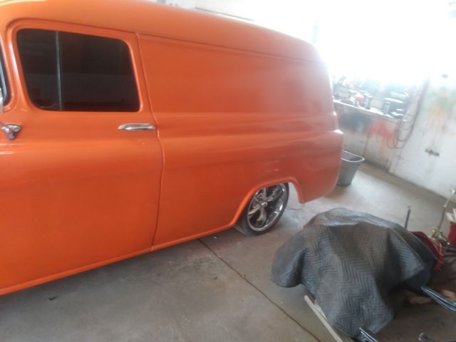 1956 Orange Chevrolet Other Pickups panel