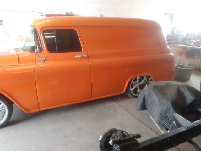 1956 Orange Chevrolet Other Pickups panel