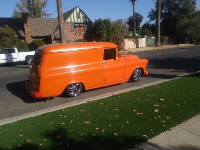 1956 Orange Chevrolet Other Pickups panel