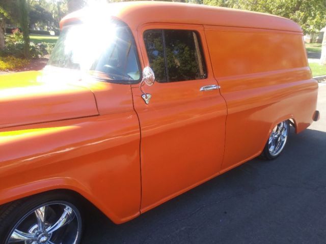 1956 Orange Chevrolet Other Pickups panel