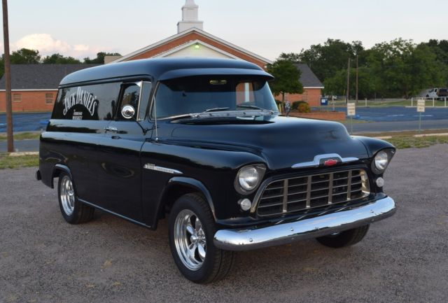1956 Black Chevrolet Other Panel Truck