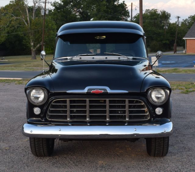 1956 Black Chevrolet Other Panel Truck