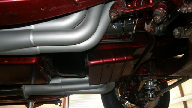 1956 Red and White Pearl Metallic Chevrolet Bel Air/150/210 Sedan