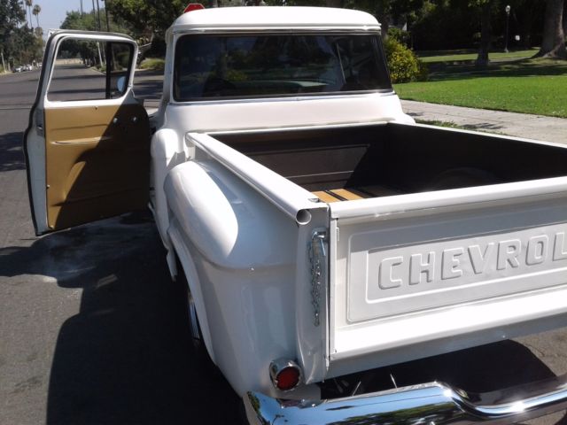 1956 White Chevrolet Other Pickups Deluxe Cab Truck