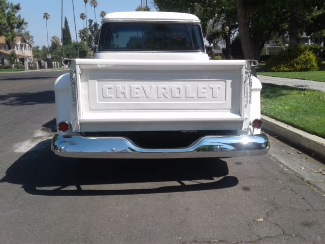 1956 White Chevrolet Other Pickups Deluxe Cab Truck