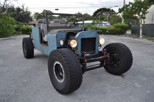 1956 Blue Chevrolet Turbo Diesel Rat Rod Custom