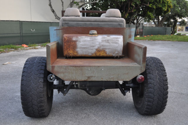 1956 Blue Chevrolet Turbo Diesel Rat Rod Custom