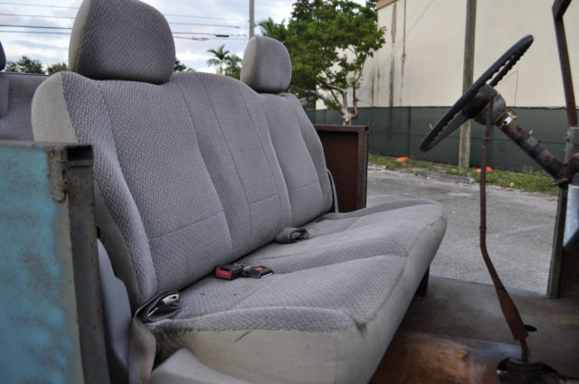 1956 Blue Chevrolet Turbo Diesel Rat Rod Custom