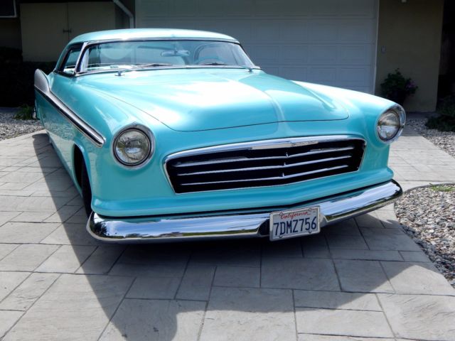 1956 Tiffany's Turquoise and Aqua pearl Chrysler Windsor Custom Coupe
