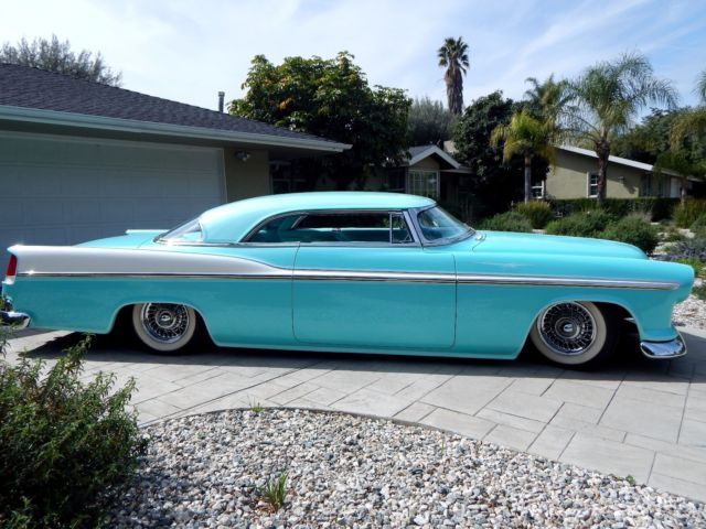 1956 Tiffany's Turquoise and Aqua pearl Chrysler Windsor Custom Coupe