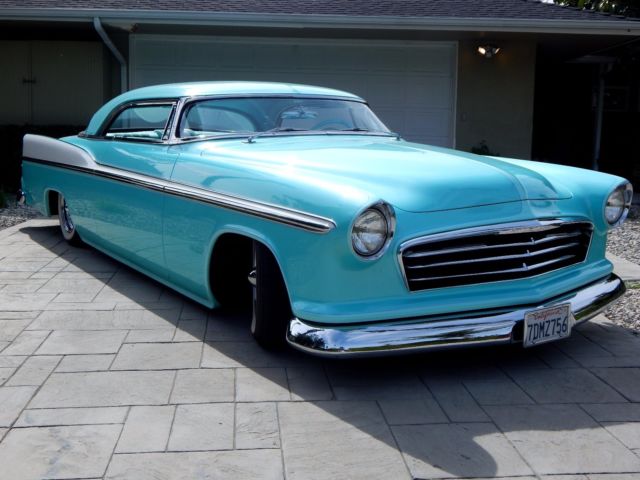 1956 Tiffany's Turquoise and Aqua pearl Chrysler Windsor Custom Coupe