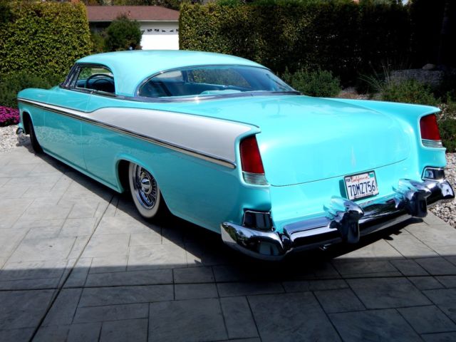 1956 Tiffany's Turquoise and Aqua pearl Chrysler Windsor Custom Coupe