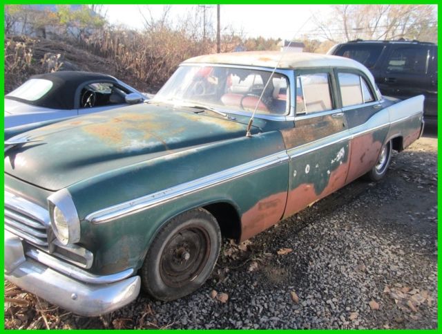 1956 Green Chrysler New Yorker Sedan