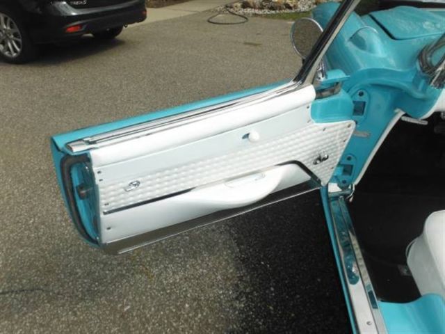 1956 Teal Chevrolet Corvette Convertible