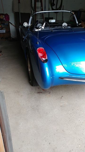 1956 Blue Chevrolet Corvette Cab & Chassis