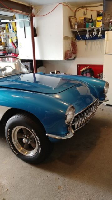 1956 Blue Chevrolet Corvette Cab & Chassis